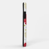 Handgezeichnetes Hibiskus-Muster Case-Mate iPhone Hülle (Hinten/Rechts)