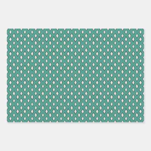 Handgezeichnetes Holiday Floral Set Geschenkpapier Set (Vorderseite 3)