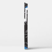 Handgezeichnetes indianisches Aztec-Stammesauge mi Case-Mate iPhone Hülle (Rückseite / Links)