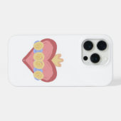 Handgezeichnetes iPhone-Case mit dem unbefleckten  iPhone Hülle (Rückseite (Horizontal))