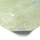 Handgezeichnetes Landschaftspopster Poster (Ecke)