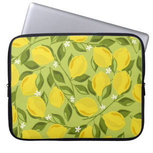 Handgezeichnetes Lemons farbiges Tapete Laptopschutzhülle