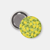 Handgezeichnetes Lemons farbiges Tapete Magnet (Vorderseite/Rückseite)