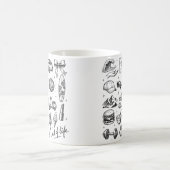 Handgezeichnetes Lifestyle-Clipart-Bundle, Kaffeetasse (Mittel)