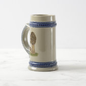 Handgezeichnetes Mushroom Bierglas (Vorderseite Links)