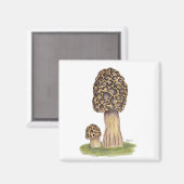 Handgezeichnetes Mushroom Magnet (Vorderseite/Rückseite)