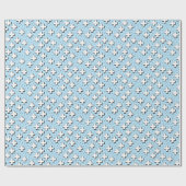 Handgezeichnetes Muster mit Pluszeichen. Geschenkpapier (Flach)