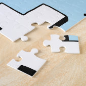 Handgezeichnetes Muster mit Pluszeichen. Puzzle (Seite)