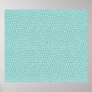 Handgezeichnetes Muster Poster