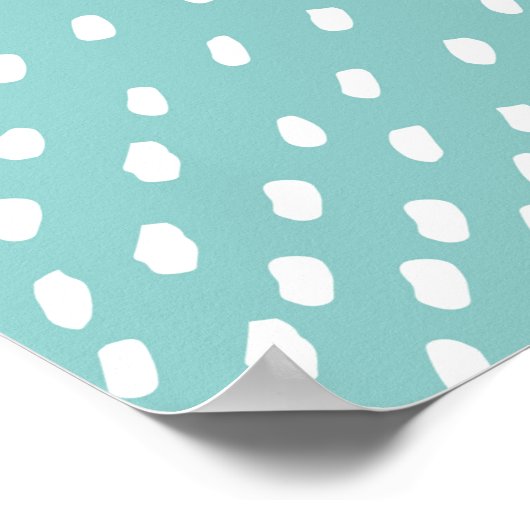 Handgezeichnetes Muster Poster (Ecke)