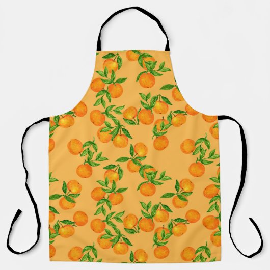 Handgezeichnetes nahtloses Hintergrundmuster, insp Schürze (Vorderseite)