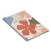 Handgezeichnetes, nahtloses Muster, kreative Farbe Notizblock (Rechte Seite)