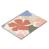 Handgezeichnetes, nahtloses Muster, kreative Farbe Notizblock (Linke Seite)