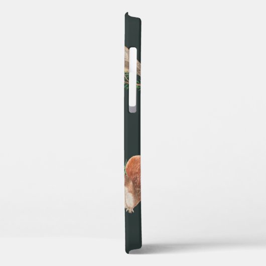 Handgezeichnetes nahtloses Muster mit Aquarellwald Case-Mate iPhone Hülle (Rückseite / Links)