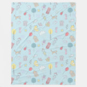 Handgezeichnetes Niedliches Zeug ID360 Fleecedecke (Vorderseite)