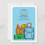 Handgezeichnetes Party Einladung (Vorderseite)