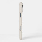 Handgezeichnetes Portrait Scottish Terrier iPhone Hülle (Rechte Seite)