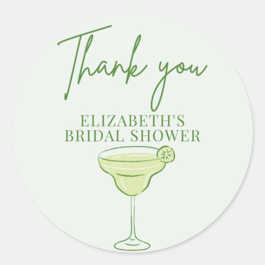 Handgezeichnetes Retro-Brautparty Runder Aufkleber (Vorderseite)