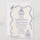 Handgezeichnetes Retro-Foto Einladung (Vorderseite)