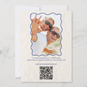 Handgezeichnetes Retro-Foto Einladung (Rückseite)