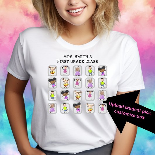 Handgezeichnetes Studentenbild T-Shirt