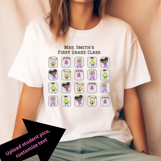 Handgezeichnetes Studentenbild T-Shirt