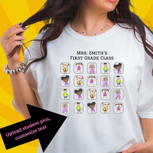 Handgezeichnetes Studentenbild T-Shirt