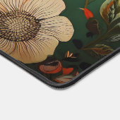 Handgezeichnetes Wasserfarbenmuster, nahtlos flora Schreibtischunterlage (Ecke)