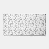 Handgezeichnetes Zitronenmuster Schreibtischunterlage (Vorderseite)