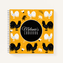 Handgezogene Blumenarmmuster Notizblock