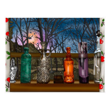 Handgezogene Hühnerart | Niedliches Hühnchen in Bl