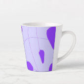 Handgezogene Latte-Tasse Milchtasse (Rechts)