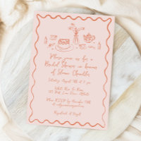 Handgezogene Lebensmittel und Getränke Doodles Bri