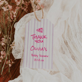 Handgezogene Pizzeria Sonderlieferung Kinderdusche Geschenkanhänger