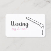 Handgezogene Visitenkarte (Vorderseite)