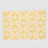 Handgezogene Wildblumen Golfhandtuch (Horizontal)