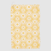 Handgezogene Wildblumen Golfhandtuch (Vorderseite)