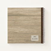 Handgezogener Parasol Pilz Personalisiert Comp Notizblock (Rückseite)