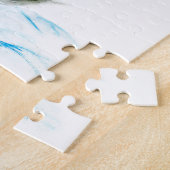 Handgezogener Schwanz Puzzle (Seite)