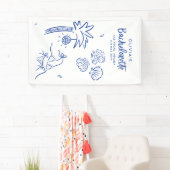 Handgezogener Toast an der Küste Banner (Insitu)