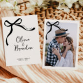 Handgezogener Wagen mit Creme und schwarzem Knebel Save The Date