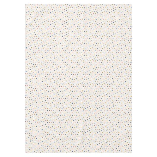 Handgezogenes Dreieck-Muster Tischdecke (Vorderseite)