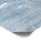 Handgezogenes Gebirge Poster (Ecke)