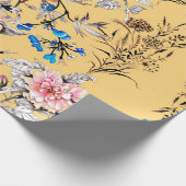 Handgezogenes, nahtloses Muster mit schön Geschenkpapier (Ecke)