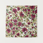 Handgezogenes, nahtloses Muster mit schön Wandteppich (Vorderseite)