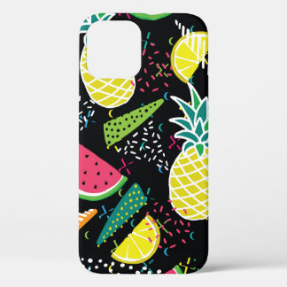 Handgezogenes nahtloses Muster mit Wassermelone Case-Mate iPhone Hülle