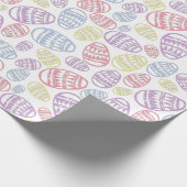 Handgezogenes Ostereier-Muster-Packpapier Geschenkpapier (Ecke)