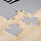 Handgezogenes Schiff mit Bow-Welle auf Splash-Hint Puzzle (Seite)