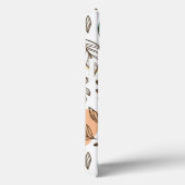 Handgezogenes tropisches Muster Case-Mate iPhone Hülle (Rückseite / Rechts)