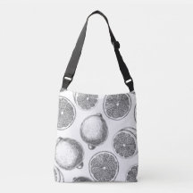 Handgezogenes Zitronenmuster